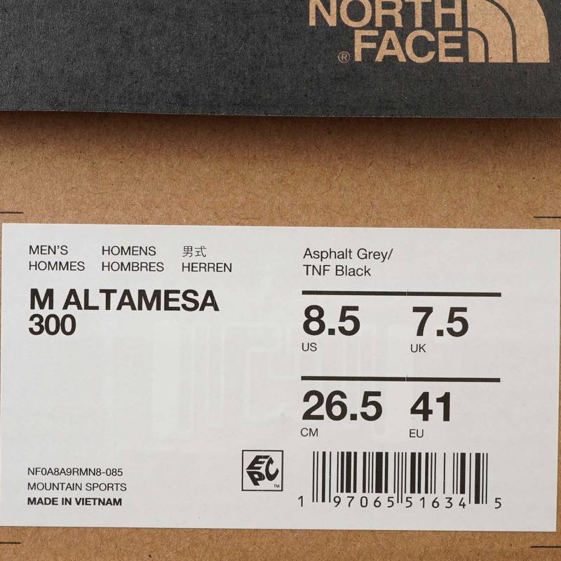 户外男士耐磨透气休闲登山徒步鞋NF0A8A9RMN81