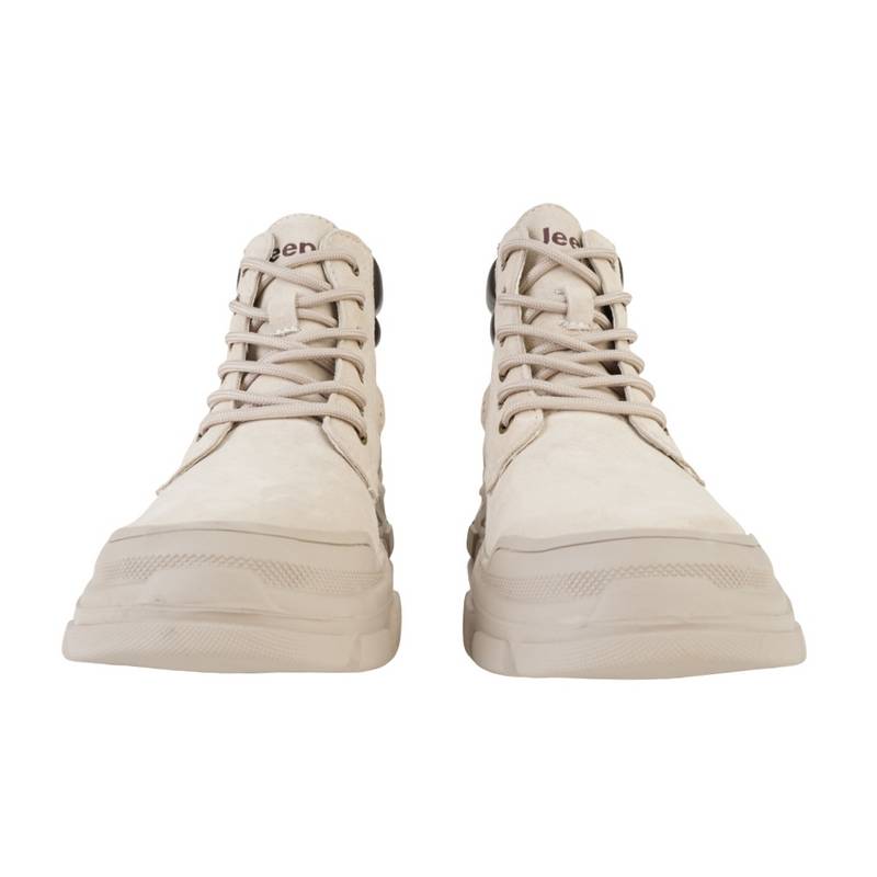 女子减震户外徒步工装靴复古靴子P654W13215