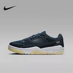 女鞋JORDAN FLIGHT COURT深蓝运动鞋复古篮球鞋IH4489-451