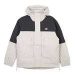 男梭织加绒保暖连帽上衣