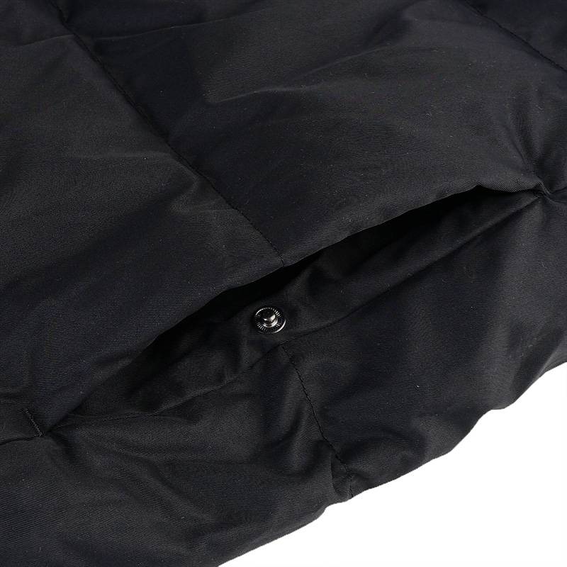 男女款保暖连帽夹克运动鸭绒长款羽绒服