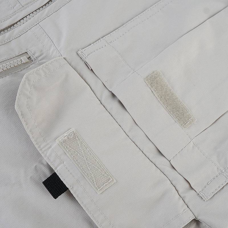 男户外防晒后背通风系统钓鱼背心