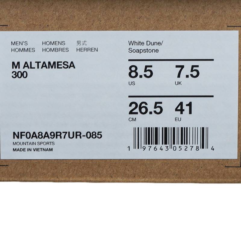 男鞋透气舒适休闲登山徒步鞋NF0A8A9R7UR1