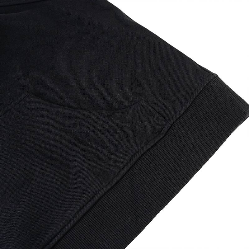 女子高腰短款连帽针织卫衣