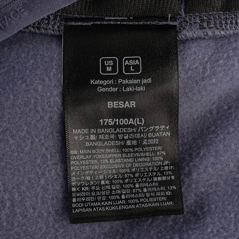 男子防风软壳保暖立领抓绒衣NF0A8FHYGFI1