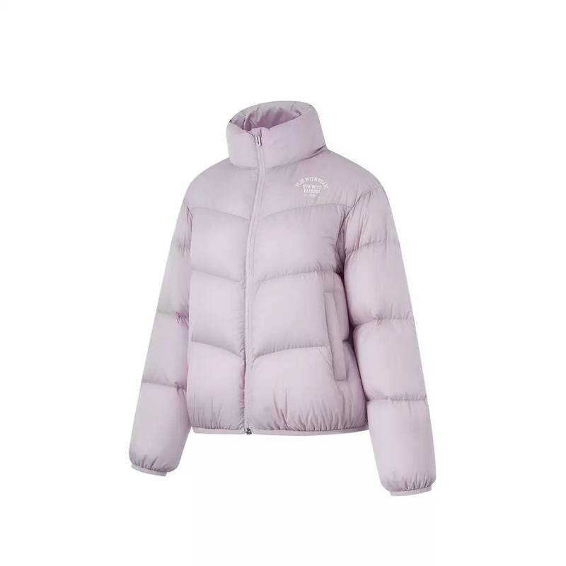 女子短款立领防风保暖羽绒服AYMU152-5