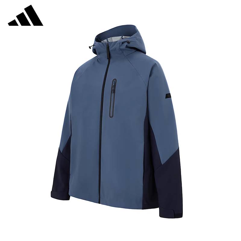 男子摇粒绒内胆防风夹克三合一外套KF9387