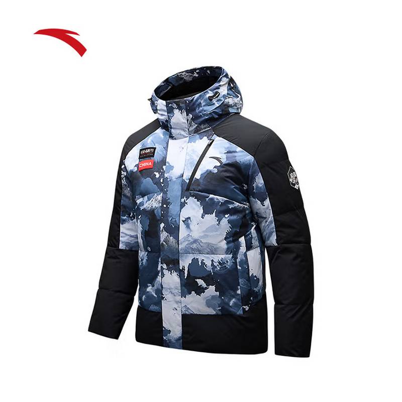 男子连帽冰甲羽绒服152447926N-7