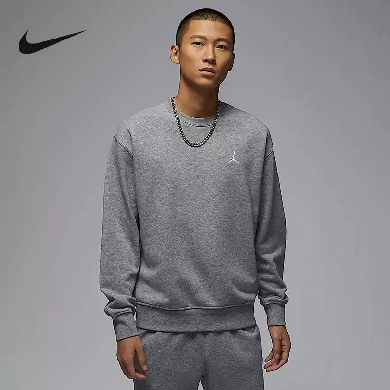 男子卫衣运动衫法式毛圈套头衫FV7296-091