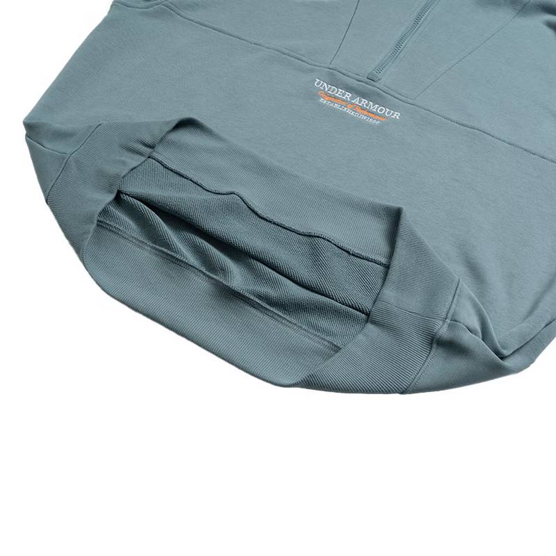 男子运动服健身训练潮流时尚半拉链立领套头衫 6010095-323