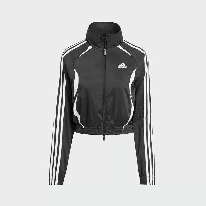 女子复古工装梭织运动夹克外套KE9786