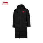 长款羽绒服男女荣耀国旗90%鸭绒保暖外套