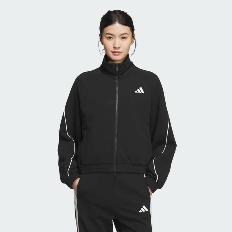 女子STADIUM KN JKT针织运动休闲宽松夹克外套