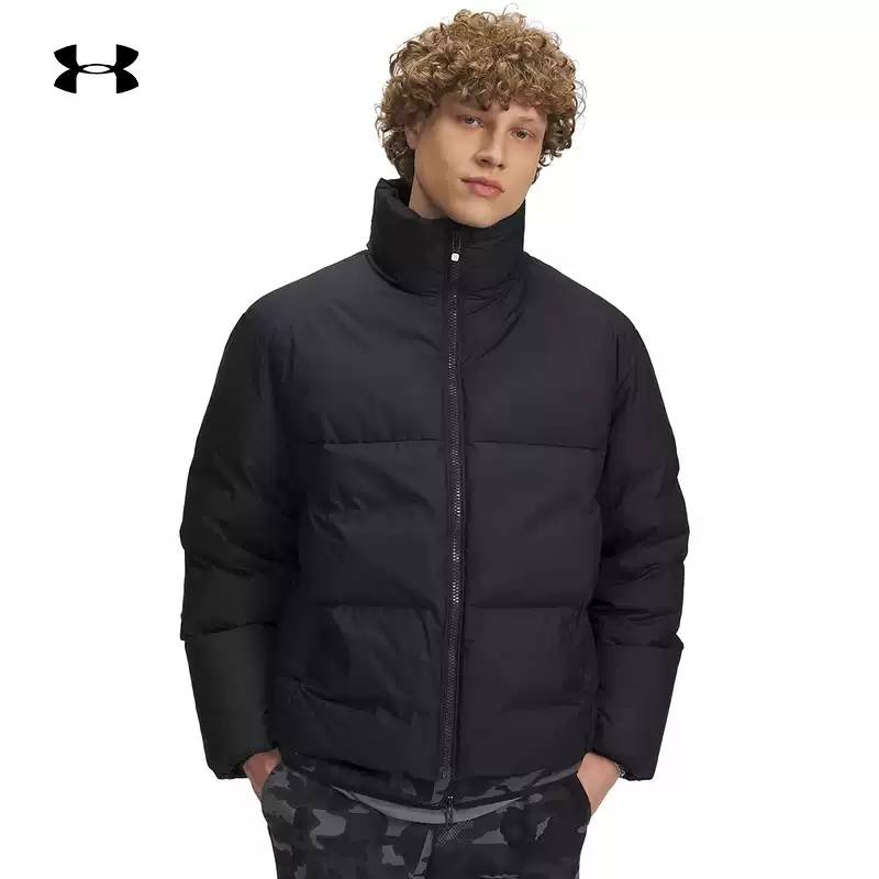 男子防风保暖运动休闲短款羽绒服外套6008826-001