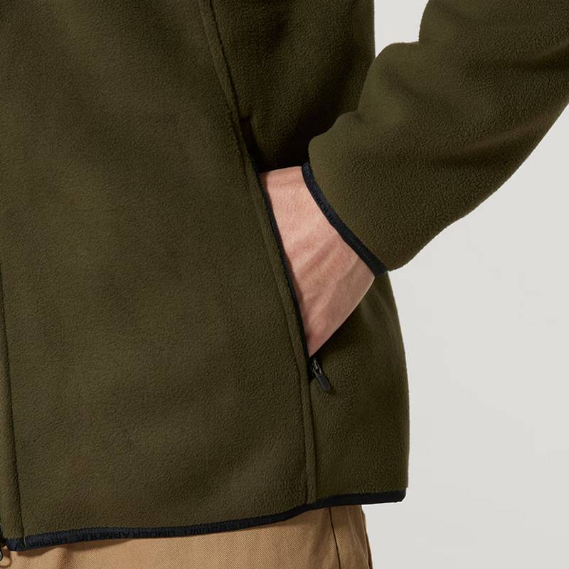 男子摇粒绒舒适保暖休闲服夹克 1389308-308