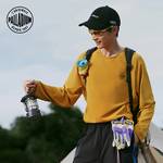 时尚休闲简洁图案男款长袖T恤1012663-903