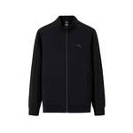 综训系列加绒男子针织运动上衣冬半高领拉链纯色外套