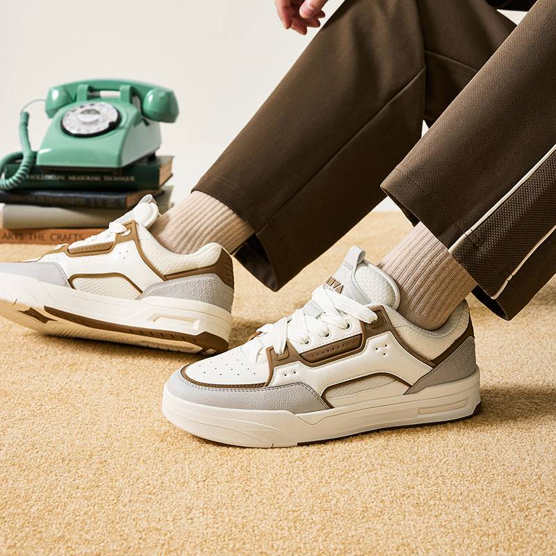 骜杰4代柔软舒适男子潮流滑板鞋112618043-2