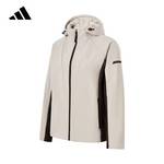 女子梭织运动防风夹克加厚连帽上衣KG8931