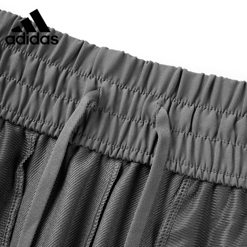 女子三道杠休闲宽松直筒裤拉绳长裤KF0653