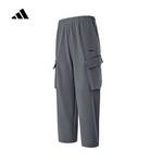 男子休闲跑步训练卫裤加绒运动长裤HZ9525