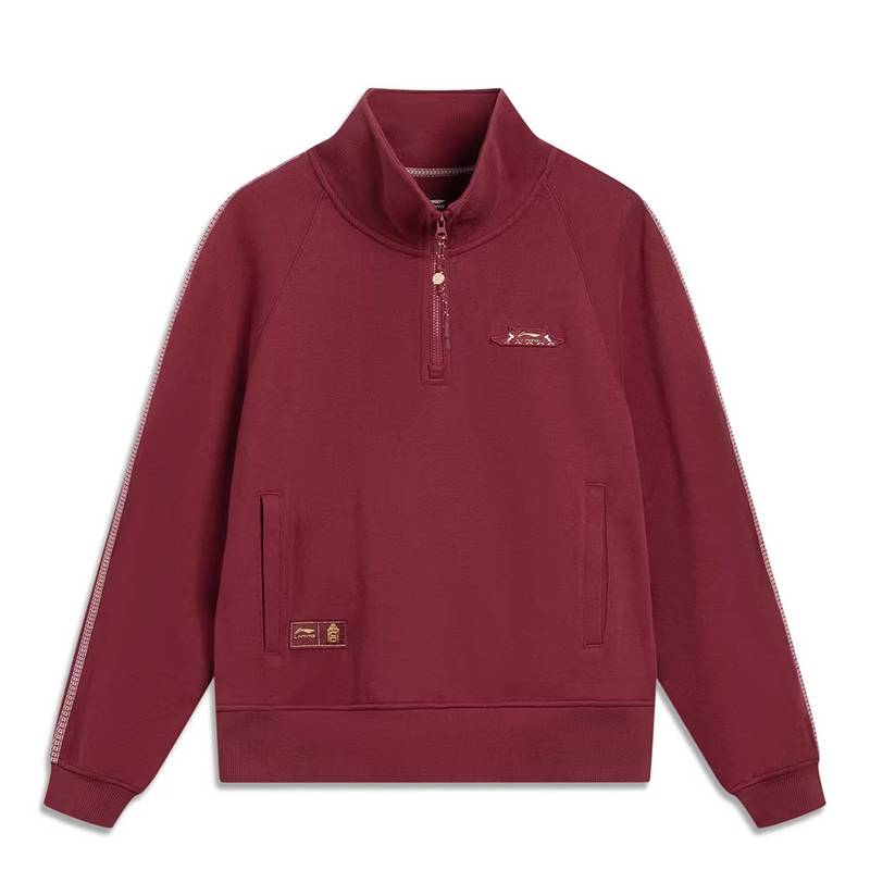 女子运动休闲套头衫卫衣AWDW110-5