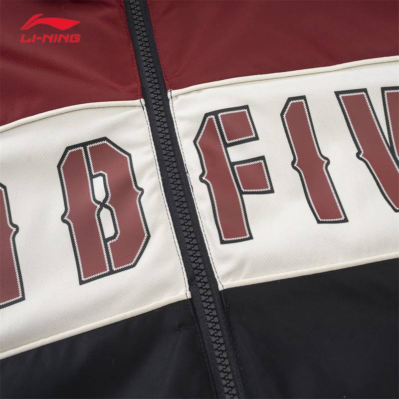 反伍系列男子宽松保暖连帽外套AJMW005-3