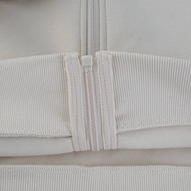 女子运动休闲连帽针织开衫外套K0G22MK03A-1028