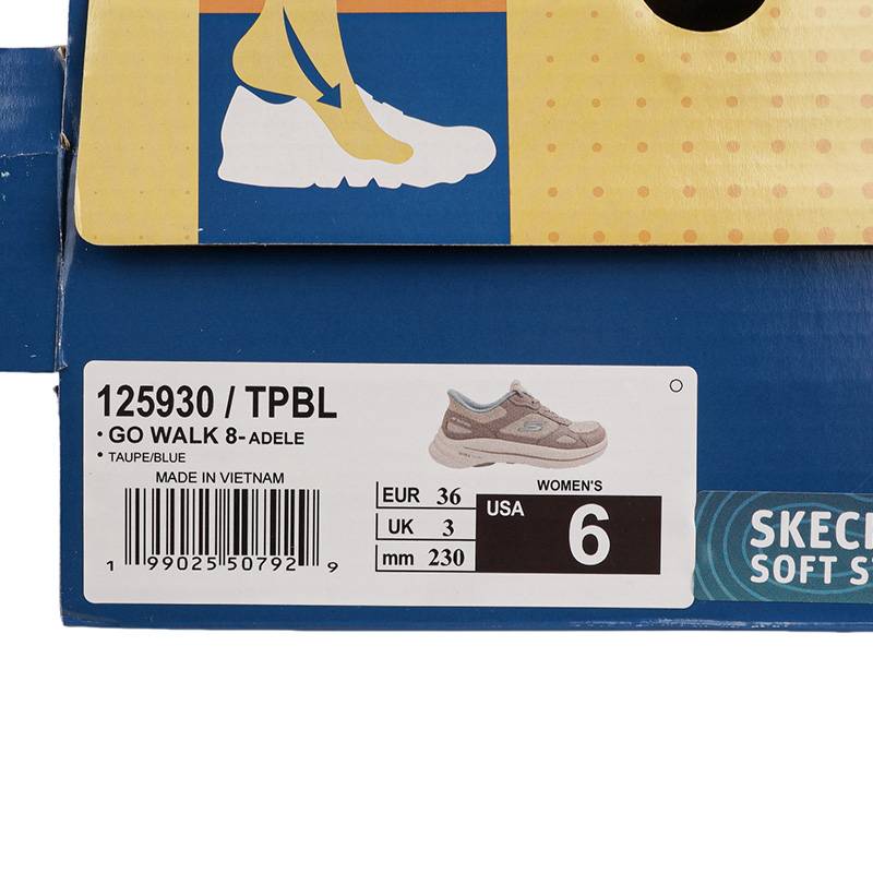 女士GO WALK 8一脚蹬舒适闪穿健步鞋125930-TPBL