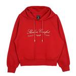 女子针织连帽宽松卫衣L126W006-03LC