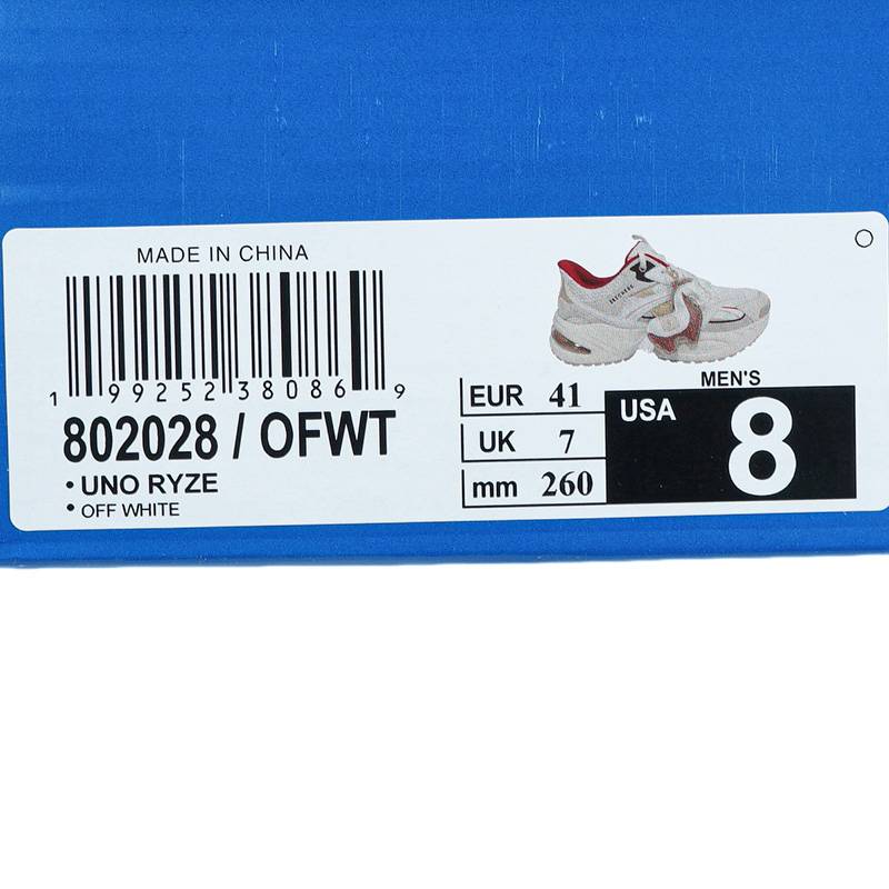 闪穿鞋男子厚底缓震气垫老爹鞋802028-OFWT