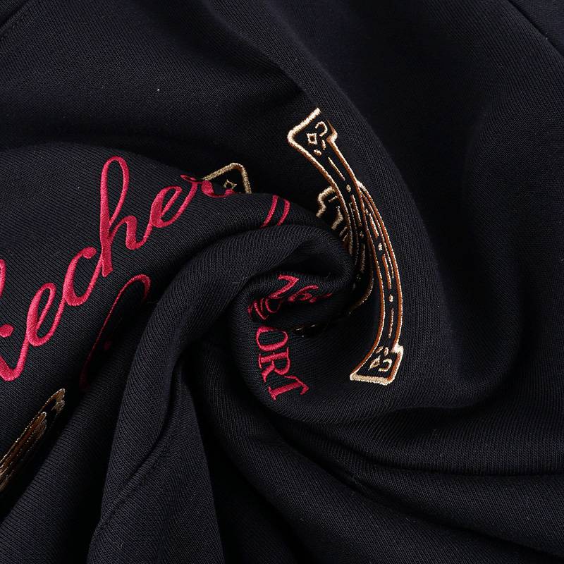 男女时尚百搭连帽套头衫针织卫衣L126U006-0018