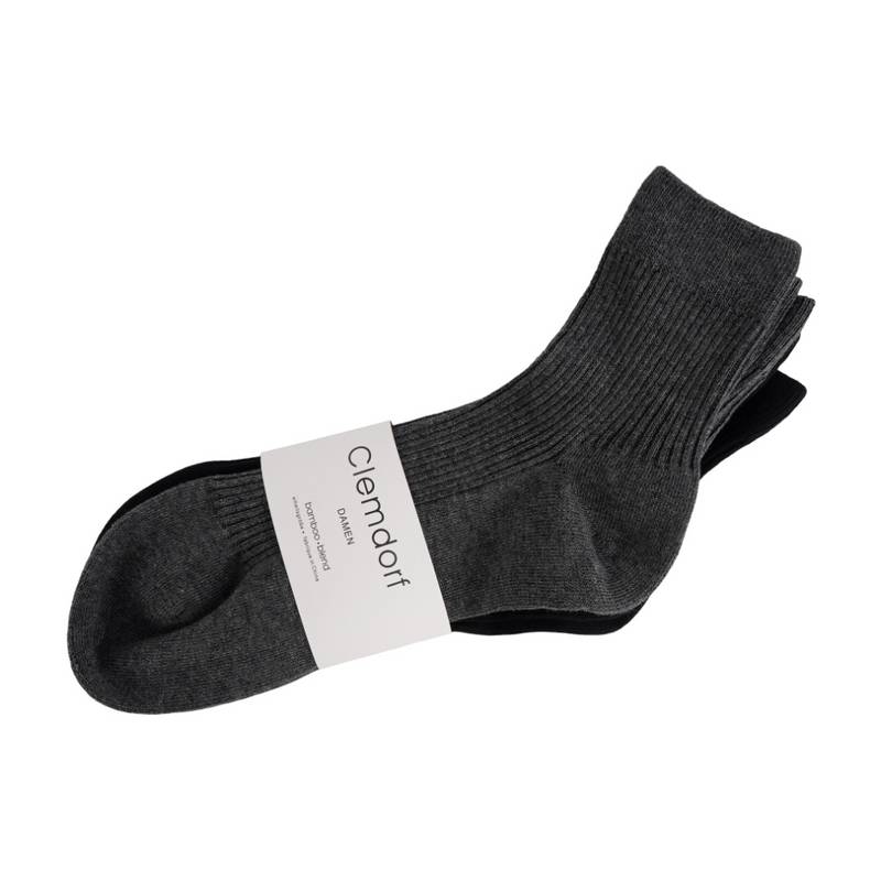 男子高桶运动袜两双装（颜色随机）