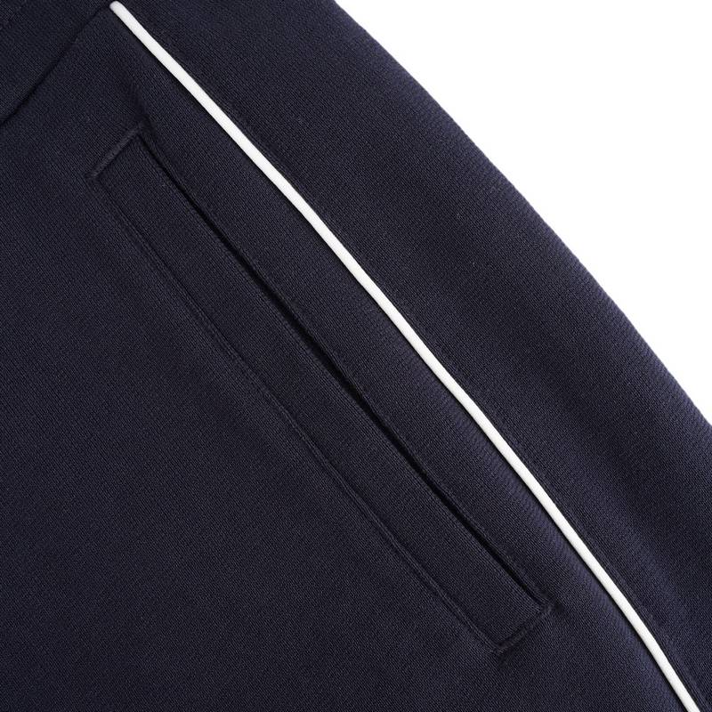 男字母运动裤黑色长裤小脚卫裤K0D72AK04-906