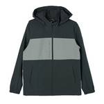 男子拼接防风双层风衣975129150079