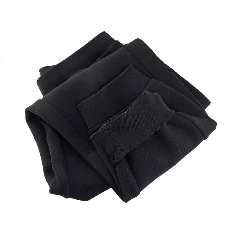 女子训练束脚针织九分裤975128840060