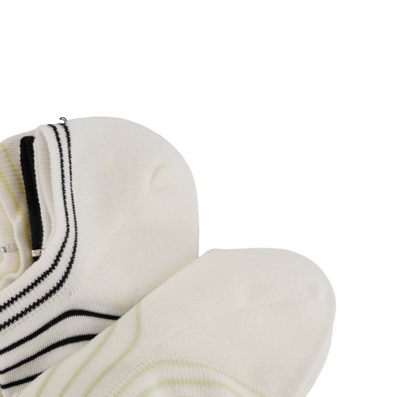 女子直角横条纹浅口袜三双装（颜色随机）