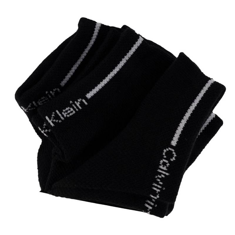 男子字母印花低帮袜三双装（颜色随机）