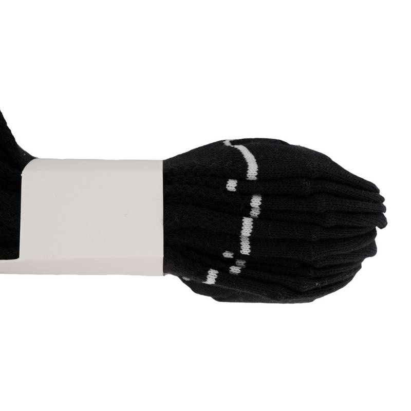 男子字母印花低帮袜三双装（颜色随机）