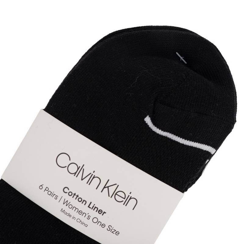 男子字母印花低帮袜三双装（颜色随机）