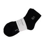 男子字母印花中筒袜三双装（颜色随机）