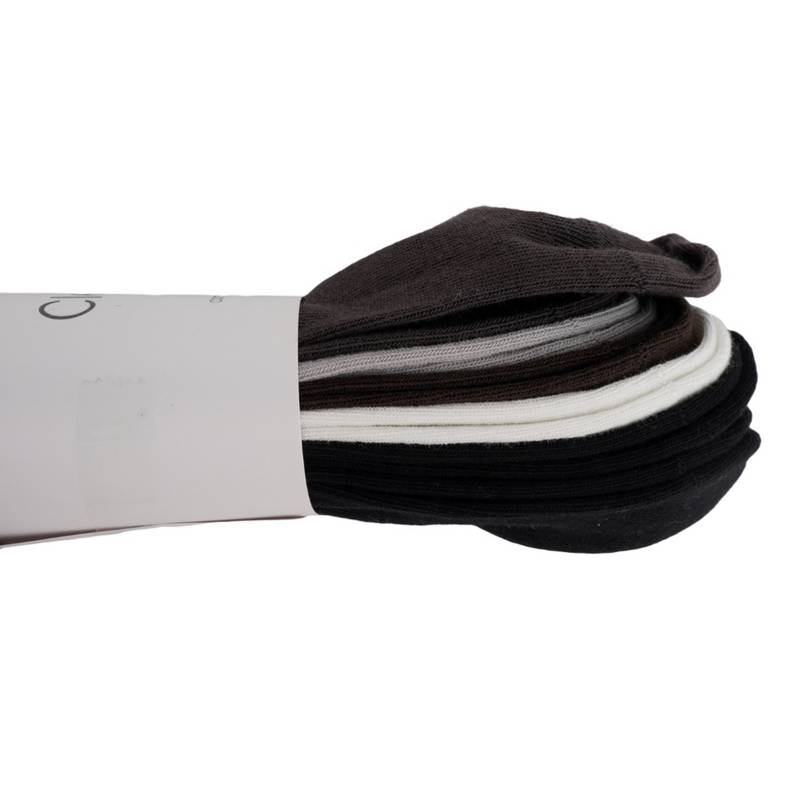 男子轻活透气运动中筒袜三双装（颜色随机）