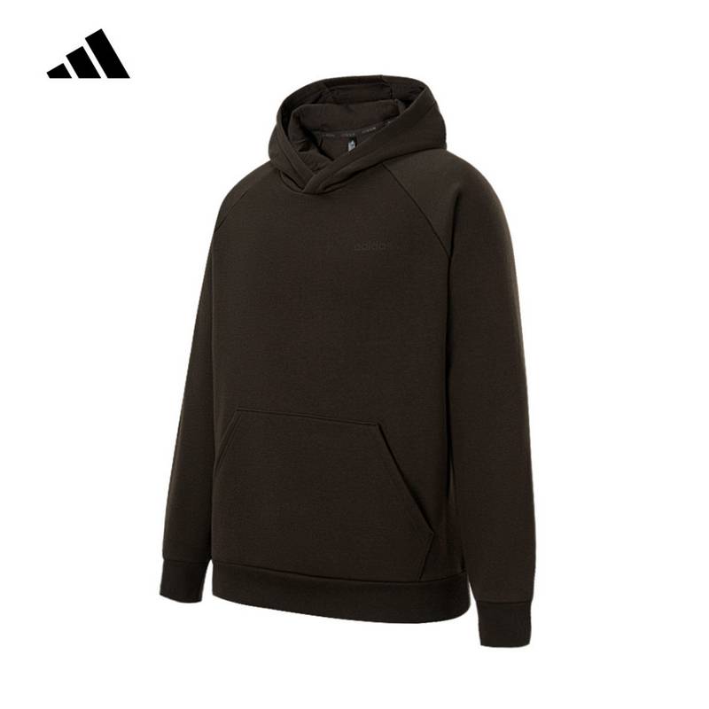 男款连帽休闲运动抓绒上衣套头衫