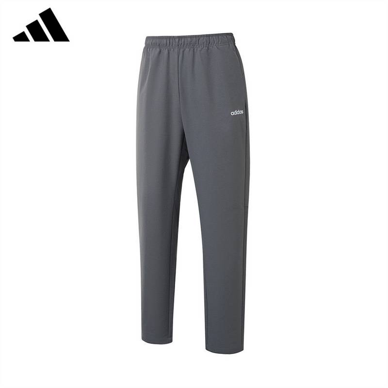 男款休闲运动速干宽松梭织直筒长裤