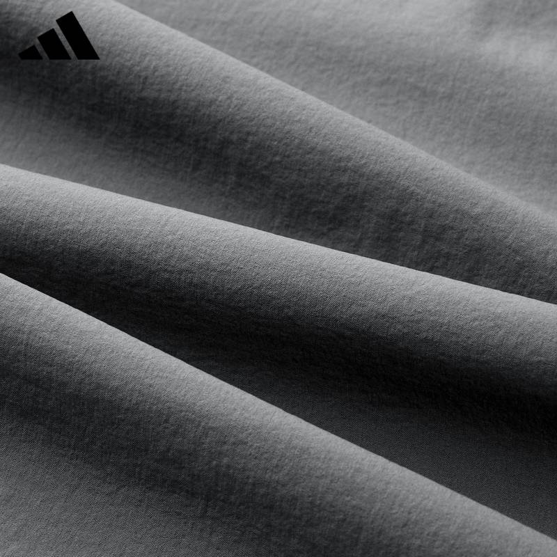 女款休闲运动宽松直筒梭织速干长裤