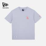 男女圆领短袖T恤衫纯棉质感简约印花潮