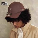 男女复古小logo刺绣咖色软顶棒球帽