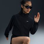 女款宽松梭织立领速干透气跑步夹克