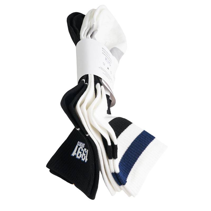 女子中帮休闲运动袜3双装87183