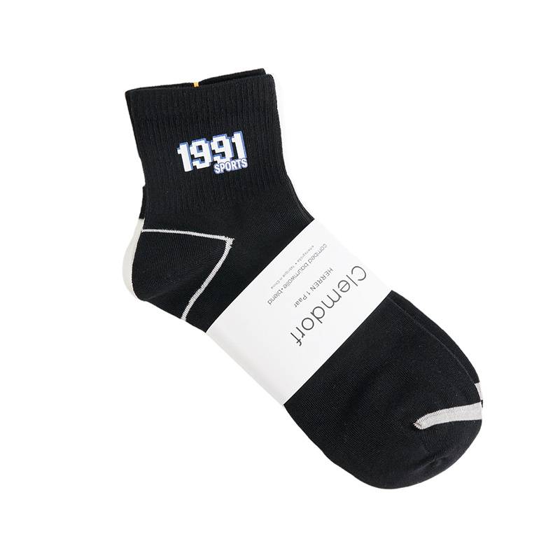 女子中帮休闲运动袜3双装87183